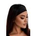 Bodya Headband Women Wide Elastic Soft Hairband Hairband Banda Nero Black Nero Black