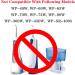 Flosser Replacement Tips for Waterpik - High-Pressure Water Fin Top 8-Pack Compatible with Waterpik Mouth Shower & Dental Floss (4 Colors) - Buy Online on GoSupps.com