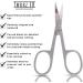 Nail Scissors Set | Premium Hand Sharpened Manicure, Cuticle & Toenail Scissors with Nail File | Ideal for Professionals | Also for Eyebrows, Nose Hair & Beard Grooming - Buy Online on GoSupps.com