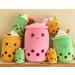 SPIRTUDE 2Pcs Boba Plush Matcha Milk Tea & Ice Cream Stuffed Toy Set - Soft Squishy Pillow for Kids - 24cm - Green & Brown - Buy Online on GoSupps.com