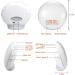 Cadrim Daylight Alarm Clock - Sunrise/Sunset Wake Up Light with FM Radio Dual Alarm & 7 Natural Sounds for Adults & Children White - Buy Online on GoSupps.com