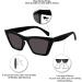 OCCI CHIARI Reader Sunglasses for Women - UV Protection Stylish Reading Glasses in Black (1.5x 0.5-4.0) - International Shipping Available - Buy Online on GoSupps.com