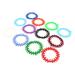 DOITOOL 25pcs Orthodontic Ligature Ties Cartoon Colorful Dental Oral Care Ligature Ring (Random Color)