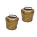 HEALLILY 2Pcs Cow Horse Sheep Grazing Copper Bells Cattle Farm Animal Copper Loud Bronze Bells Animal Anti-Lost Accessories Bell Cattle Farm Animal Loud Bronze Bell L 6.3*4.8*3cm