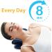 Anzorhal Neck & Shoulder Massage Cushion | Cervical Traction Device for Pain Relief | Dark Blue | Effective Neck Pain Headache & Shoulder Pain Relief - Buy Online on GoSupps.com