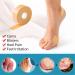 Moleskin Tape 4 Rolls - Waterproof Self Adhesive Blister Pad for Foot Care | Soft PE Foam Heel Protector | First Aid Bandages for Heel Friction Pain Relief - Buy Online on GoSupps.com
