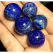 5PCS Natural Lapis Lazuli Tumbled Stone Quartz Crystal Sphere Ball NaturalReiki Decoration Room Decoration Stone Mineral Specimen - Buy Online on GoSupps.com