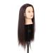 Shop Window Puppet - Blonde & Dark Brown Hair Styling Training Head | High-Temperature Fiber Hair Styling Model - Buy Online on GoSupps.com