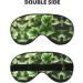 Ivy Blossoms Tree Double-Sided Sleep Eye Mask | Comfortable Blindfold with Adjustable Strap | Light Blocking Black for Travel & Sleep - Buy Online on GoSupps.com