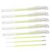 NOLITOY 5pcs Beauty Spot Eyebrow Pencil White Markers Medical Eyebrow Mapping Pencil Plastic