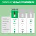 Certified Organic VEGAN Plant-Based Vitamin D3 Drops - 1000IU per drop - 490 Servings - Unflavoured - 13.5ml - Immune System Support - Made in Canada 13.5 ml (Pack of 1) - Buy Online on GoSupps.com