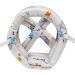 Huifen Baby Helmet for Crawling Walking with 3 Pairs Knee Pads - Gray Zebra Design - Buy Online on GoSupps.com