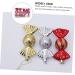 ifundom 5pcs Christmas Ornaments Xmas Ornament Filler Household Red 11X4CM - Buy Online on GoSupps.com