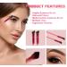 4 PCS 4D Hair Stroke Brow Stamp & Brush Set - Multifunction Ultra-thin Angled Eyebrow Makeup Brushes - Buy Online on GoSupps.com