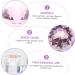 FRCOLOR Glass Nail Dish Crystal Dappen Dish 5.5x5.5cmx4pcs Pinkx4pcs - Buy Online on GoSupps.com