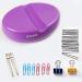 Sizobi Magnetic Sewing Pincushion - Purple Pin Holder & Paper Clip Organizer - Buy Online on GoSupps.com
