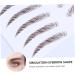 Housoutil 4pcs Eyebrow Stickers False Eyebrows for Women Water Transfer Eyebrow Sticker 6d Template Make up - Buy Online on GoSupps.com