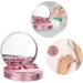 Solustrie Starry Sky Glasses Case & Travel Contact Lens Container Stylish Pink PP Storage Box with Cleaning Kit - Buy Online on GoSupps.com