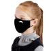 Pack of 10 Kids' Facial Protective Accessory Reusable Washable Children Half Face Mouth Cute Cartoon Cotton Face Covers Quick-drying Dustproof Keep Warm Caps Sports Scarf