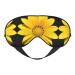 Sunflower Print Ultra-Soft Light-Blocking Eye Mask for Optimal Comfort and Restful Sleep