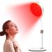 Shyineyou Red Light Therapy for Face, 660nm Red Light Therapy Lamp, Therapy Red Light with Base, LED Red Light Therapy Device for Face, Skin, Neck,Hands