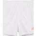 adidas Girls' Large White 3 Stripe Mesh Shorts with Elastic Waistband - Buy Online on GoSupps.com