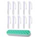 BAOFALI 10PCS Mini Ink Paints Mixing Blending ToolwithStorageBrush Rack Smooth Blending Ink Painting Small Brushes Hand Tools for DIY Scrapbooking Paper Cards Making 10pcs(d)