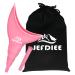JefDiee Female Urination Device,Silicone Pee Funnel for Women,Female Urinal Women Pee Funnel Allows Women to Pee Standing Up, Reusable Womens Urinal is Ideal for Camping,Hiking,Outdoor Activities pink