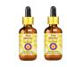 Deve Herbes Pure Shea Oil (Vitellaria paradoxa) with Glass Dropper (Pack of Two) 100ml X 2 (6.76 oz)