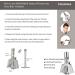 Freehomee Manual Nose Hair Cutter | Battery-Free Trimmer for Men & Women | Waterproof Stainless Steel with Thread Protection Cap - Buy Online on GoSupps.com