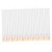 VINTORKY 100pcs Disposable Eyeliner Brush Eye Makeup Eyelash Mascara Tool Mini Tools Nylon White
