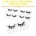 Kisslily 5 Pairs 20mm 3D Real Mink Eyelash Pack - Fluffy False Eyelashes Extension Multi Pack - Handmade & Reusable - Criss-cross Dramatic Thick Lash - Buy Online on GoSupps.com
