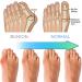 Ergoic Anti-Bale Hornness Socks - Orthopedic Compression Stockings for Relief from Bunion Pain - 10 Pack Black & Skin - Buy Online on GoSupps.com