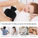 Opamoo Hot Water Bottle with Cover - 2L Large Heat Bottle for Adults & Children - Fluffy Soft Design for Stomach Back & Neck Pain Relief - Black - Buy Online on GoSupps.com