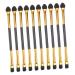 AUTSUPPL 20pcs Double Ended Eyeshadow Brush Eyeshadow Makeup Cosmetics Kit Artificial Fiber