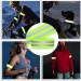 O-kinee Reflective Ligaments | Self-Adhesive Reflector Tape & Safety Band for Joggers & Cyclists - 4 Pack Gray Green - Buy Online on GoSupps.com
