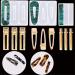Buy Hair Clip Resin Molds Set - 3 Silicone Molds & 12 Golden Hair Clips for DIY Hair Accessories - Buy Online on GoSupps.com