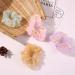 7pcs Elastic Hair Ties & Bobbles - Organza Rings for Women & Kids | Summer Pool Party & Spa Accessories (Mixed Colors) - Buy Online on GoSupps.com