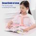 Sitting Posture Corrector for Kids - Adjustable Vision Writing Desk & Myopia Prevention Trainer - Pink - Buy Online on GoSupps.com