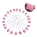 Disposable Unflavored Oral Mouth Cleaning Care Sponge Swabs 50 Count - Pink - Buy Online on GoSupps.com