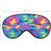 Premium Neon Camouflage Sleep Mask for Women - Adjustable Eye Shades with Elastic Strap | International Shipping Available - Buy Online on GoSupps.com