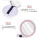 AUTSUPPL 2pcs Dispensing Empty Toner Makeup Triangle Puff Travel Face Powder Case Makeup Jar Glass - Buy Online on GoSupps.com