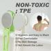 DOWMI Foldable Lotion Applicator for Back - 19 Long Handle - Applies Creams, Sunscreens, Ointments - Includes 2 Types of Pads - Green - Buy Online on GoSupps.com