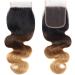 Lace Closure Body Wave Ombre Blonde Hair Closure 4x4 Swiss Lace Free Part Honey Blond 100% Real Human Hair Closure Remy Virgin Hair Soft 1b/4/27 Closure 12 Inch - Buy Online on GoSupps.com
