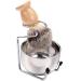 1 razor tool container for shaving soap shaving rack shaving bowl and stand shaving brushes men's man's care set for manscaping shaving brush holder man bear bamboo 3 pack