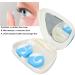 Entatial Mushroom Shape Contact Lens Storage Holder - Portable Case & Tweezers for Daily Use | Shop Internationally - Buy Online on GoSupps.com