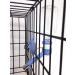 Choco Nose No-Drip Dog Water Bottle/Feeder for Small to Medium Pets - Blue - Leak-Proof Nozzle - Detachable Food Bowl - Wall Mount Compatible - Buy Online on GoSupps.com