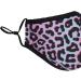 Washable Reusable 3-Layer Cotton Cloth Mask - Grey Leopard Print | One Size Fits Most | Eco-Friendly Face Covering - Buy Online on GoSupps.com