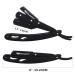 Professional Stainless Steel Straight Razor with 10 Blades - Durable Barbers Cut Throat Razor for Men | Perfect for Beard Shaping & Moustache Trimming - Reusable & Ergonomic Design - Buy Online on GoSupps.com