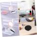 minkissy 8 Sets Powder Puff Storage Box Powder Puff Storage Container Makeup Sponge Holder Circle Mirrors Makeup Sponges Round Makeup Egg Sponge Loose Powder Compact Container Puff Holder - Buy Online on GoSupps.com